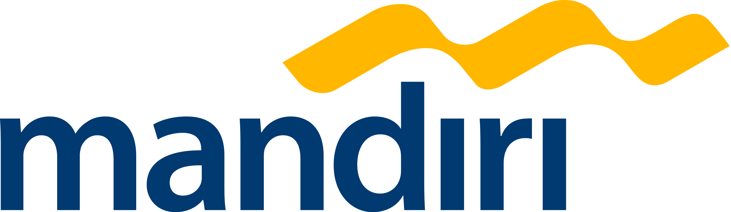 Berkas:Bank Mandiri logo 2016.svg - Wikipedia bahasa Indonesia,  ensiklopedia bebas