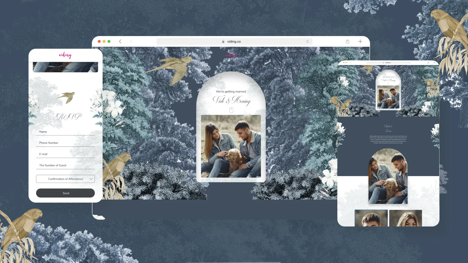 Web Invitation Bertema Charlotte