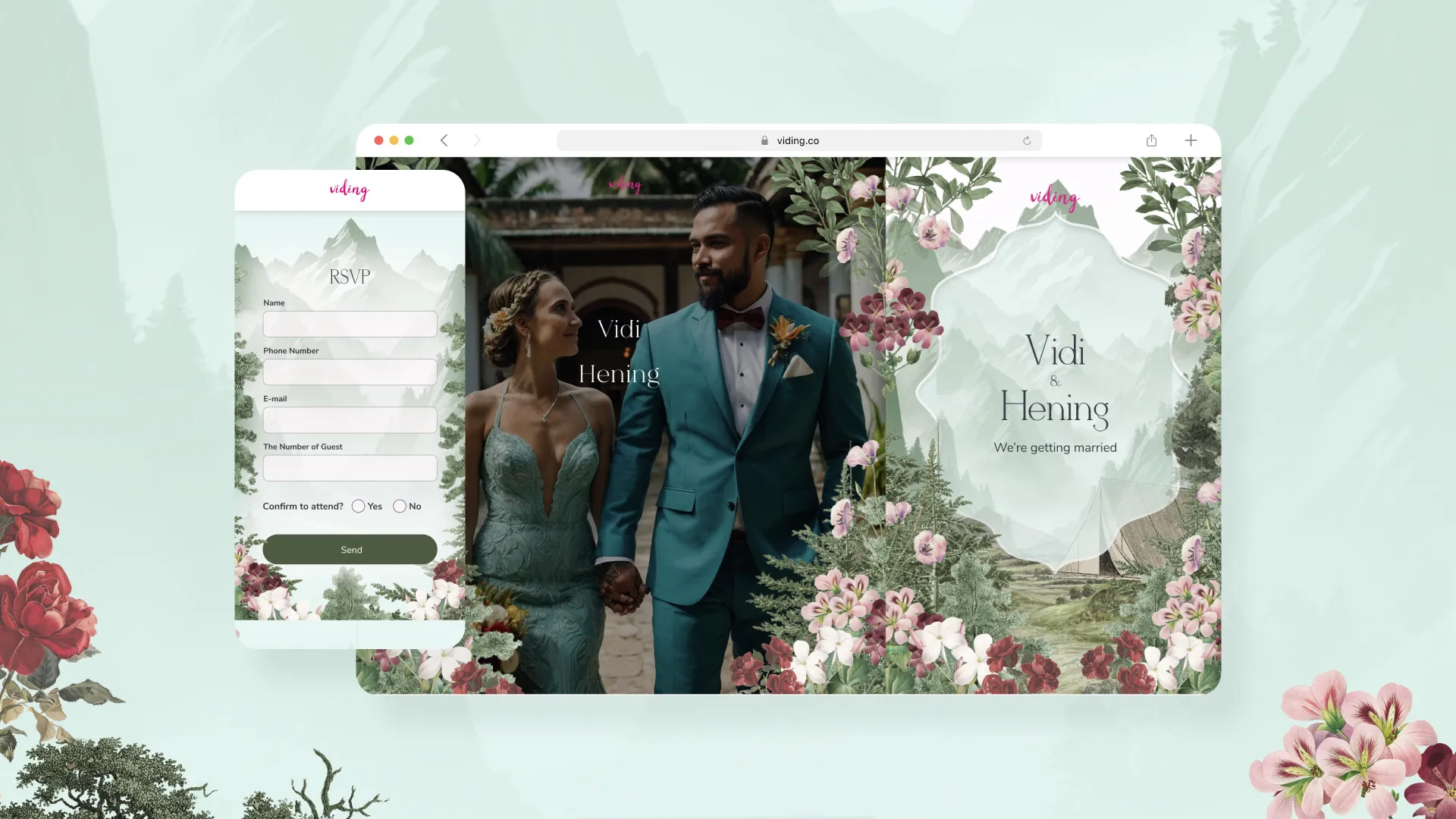 Web Invitation Bertema Mountains