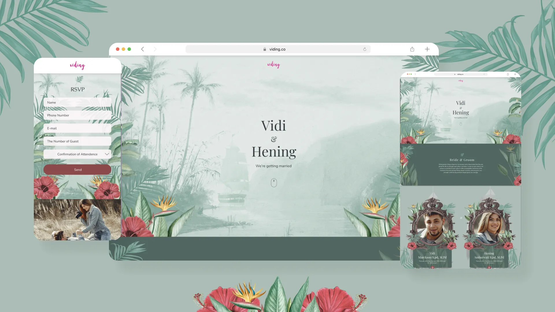 Web Invitation Bertema Carribean