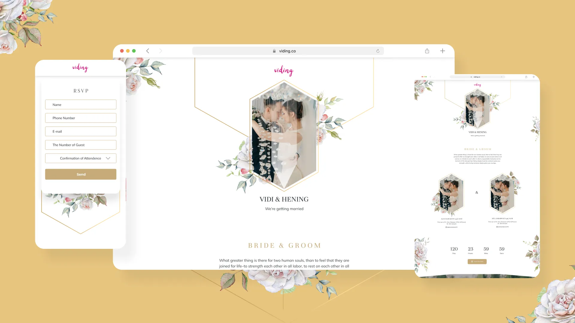 Web Invitation Bertema Crystal