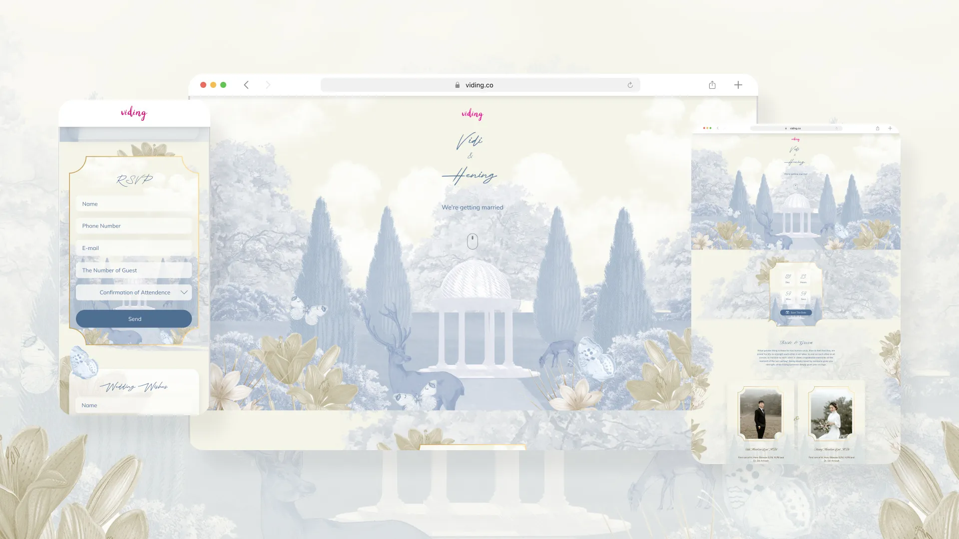 Web Invitation Bertema Secret