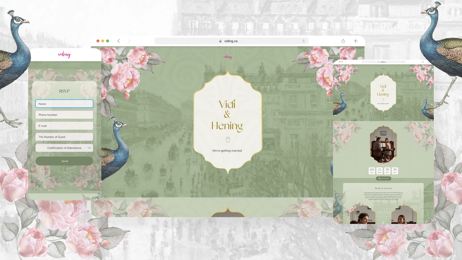 Web Invitation Bertema Sage