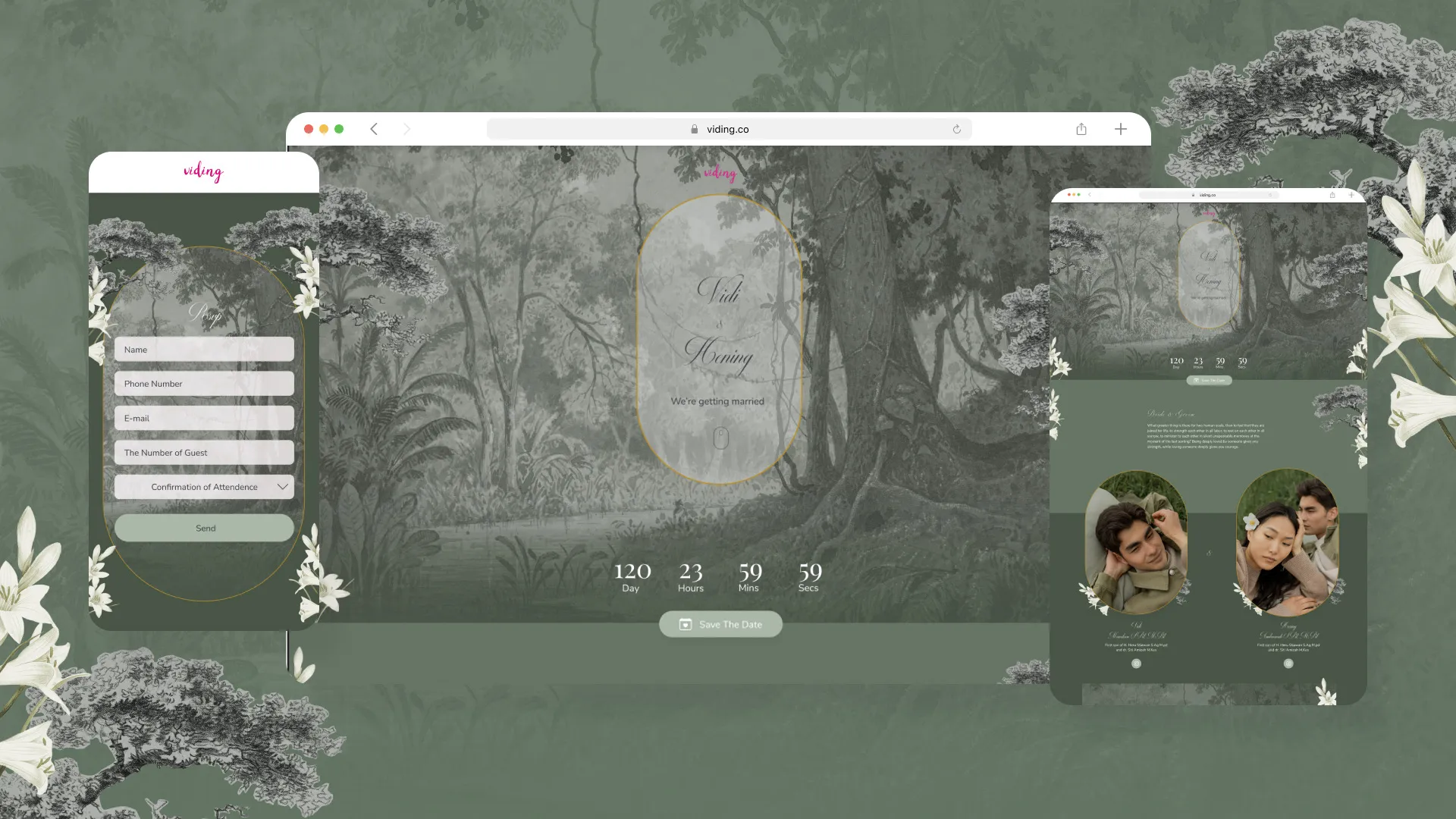 Web Invitation Bertema Forest