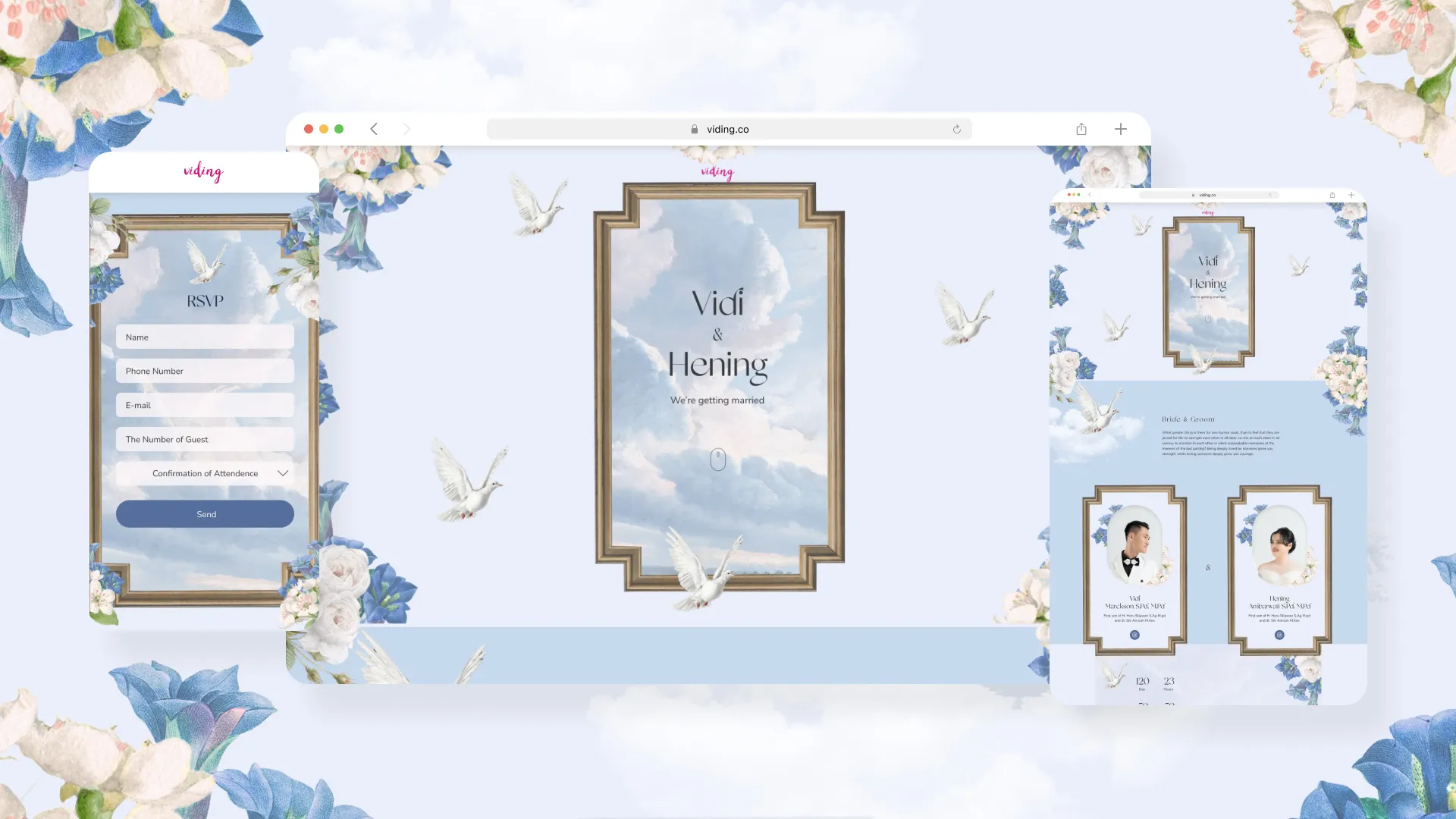 Web Invitation Bertema Ouranos
