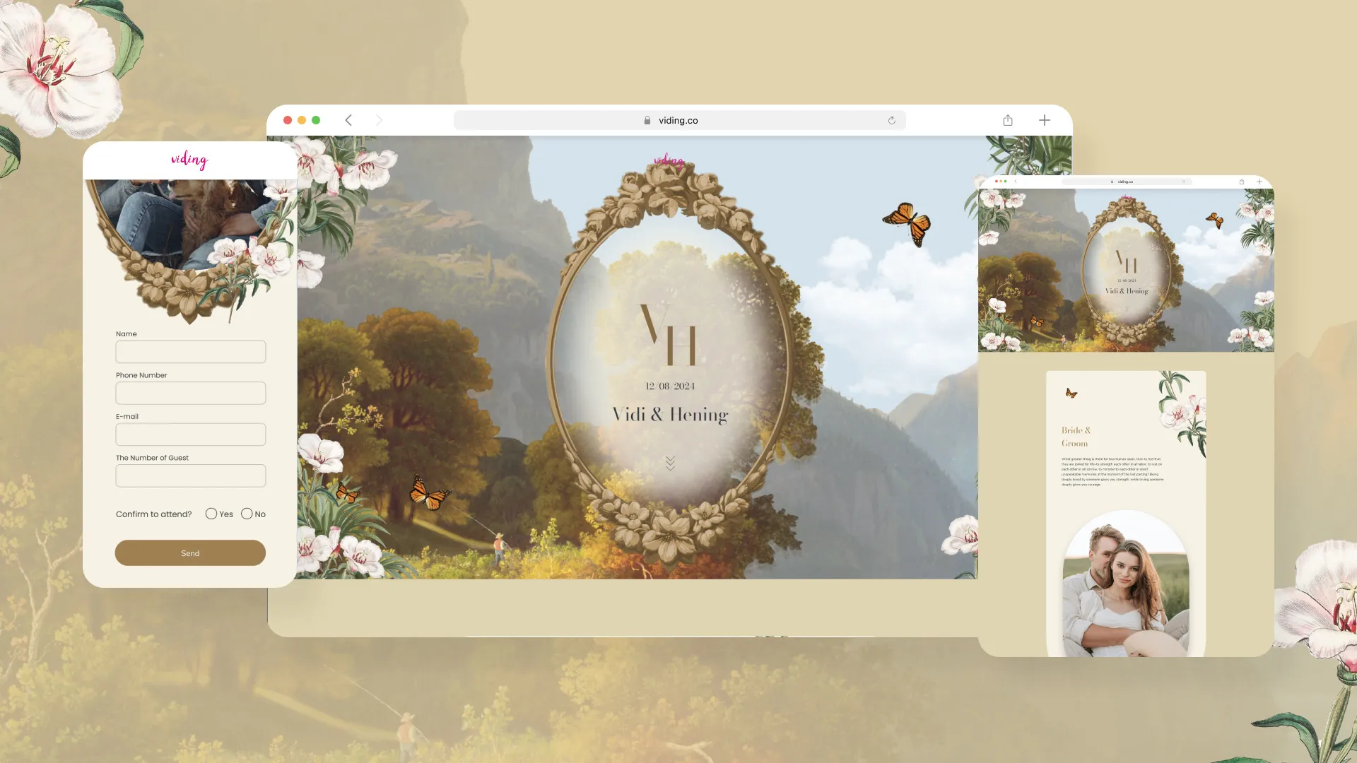 Web Invitation Bertema Hill