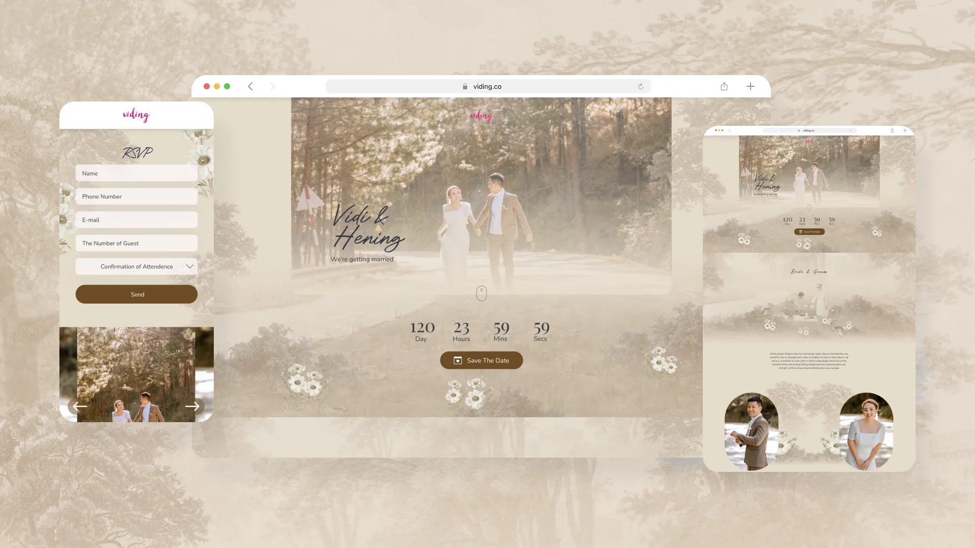 Web Invitation Bertema Picnic