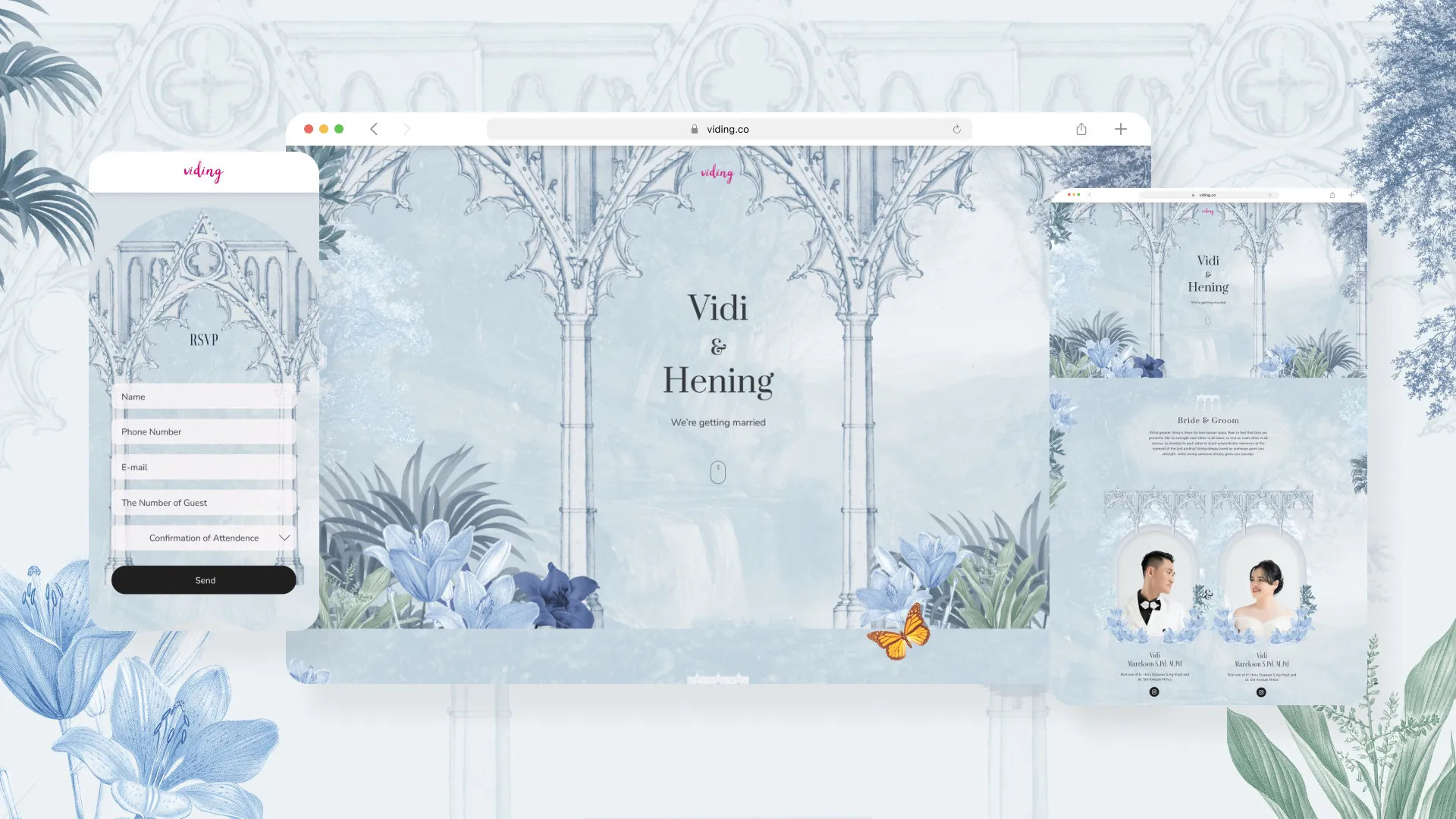 Web Invitation Bertema Celeste