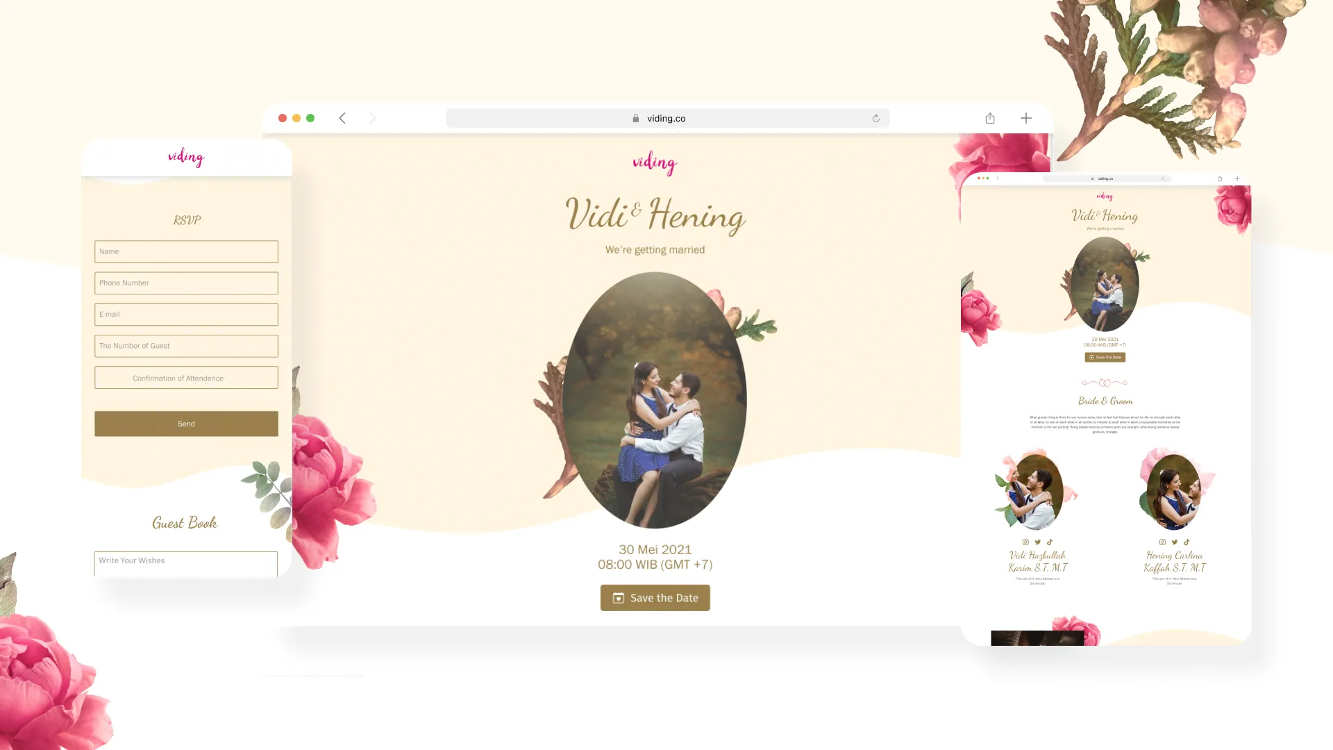 Web Invitation Bertema Rossa