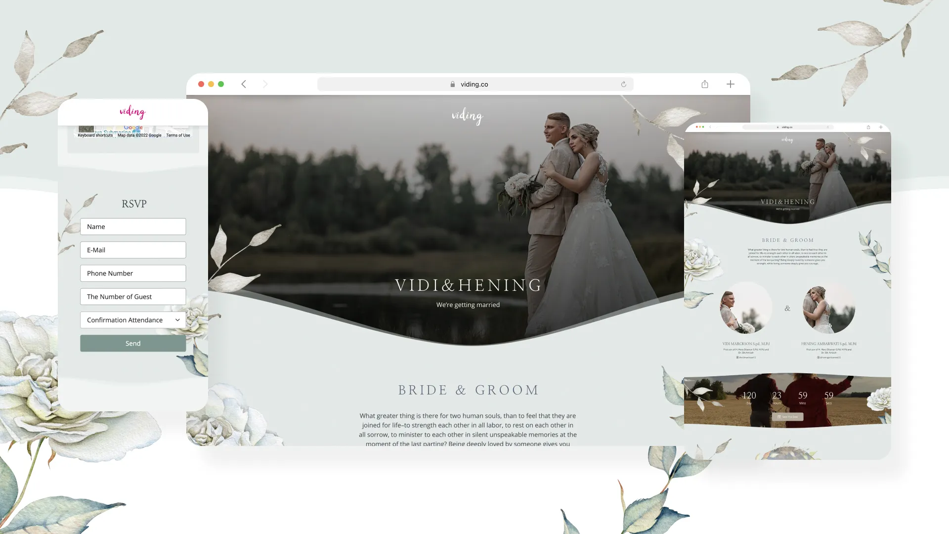 Web Invitation Bertema Calm