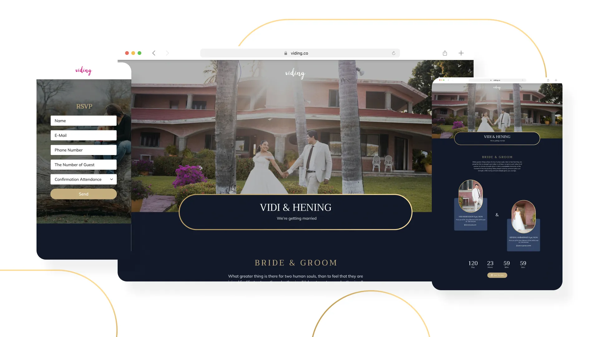 Web Invitation Bertema Frame