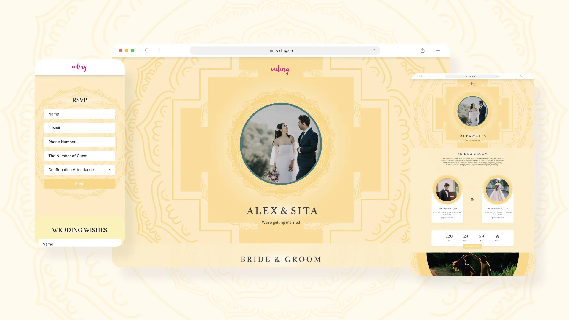 Web Invitation Bertema Mandala
