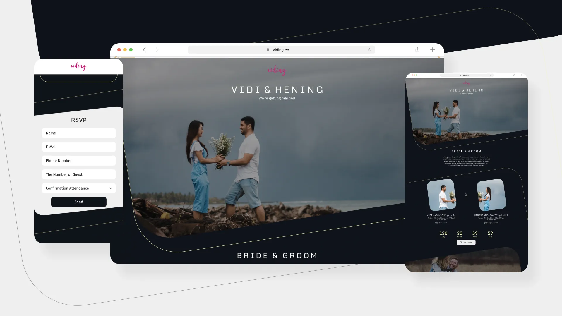 Web Invitation Bertema Rounded
