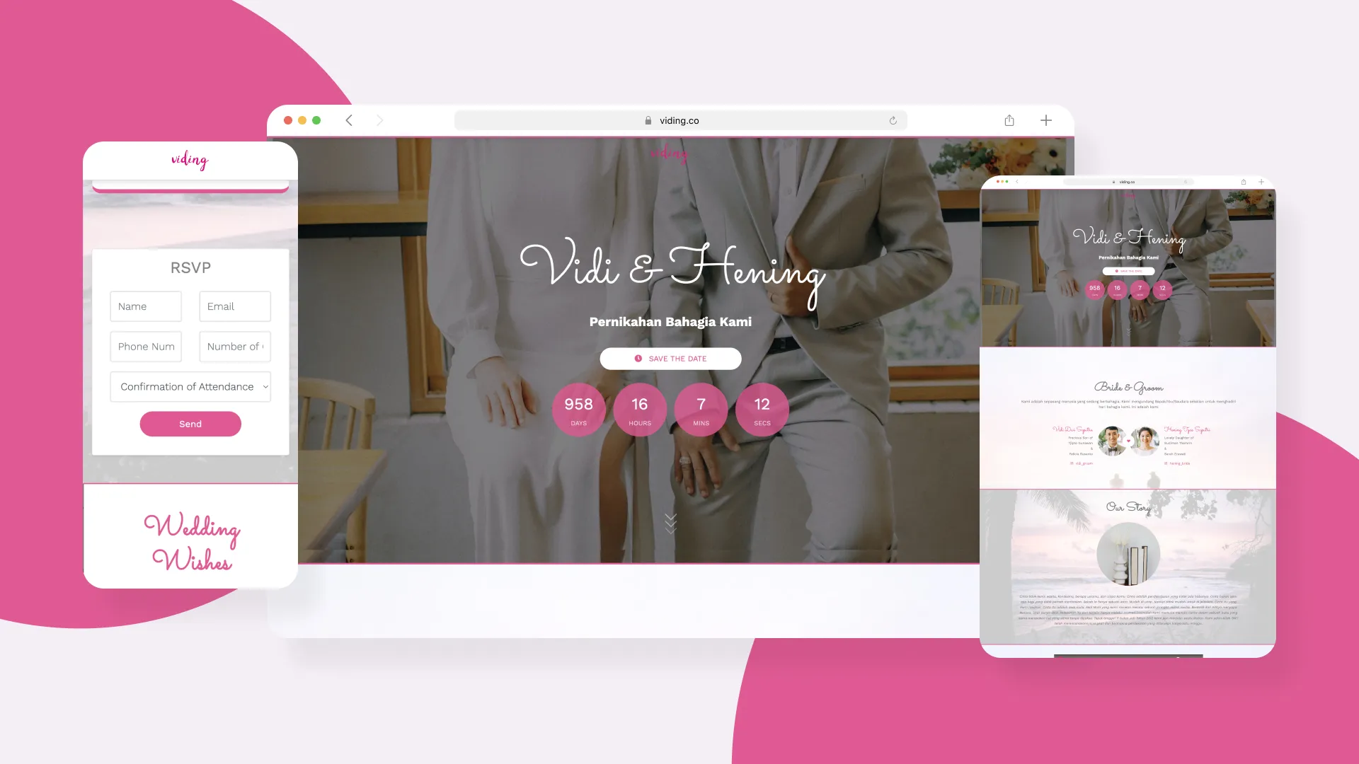 Web Invitation Bertema Casual