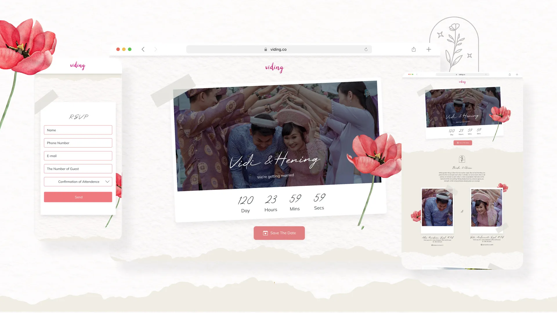Web Invitation Bertema Art