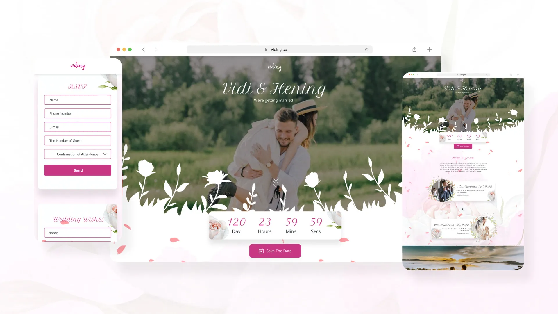 Web Invitation Bertema Savana