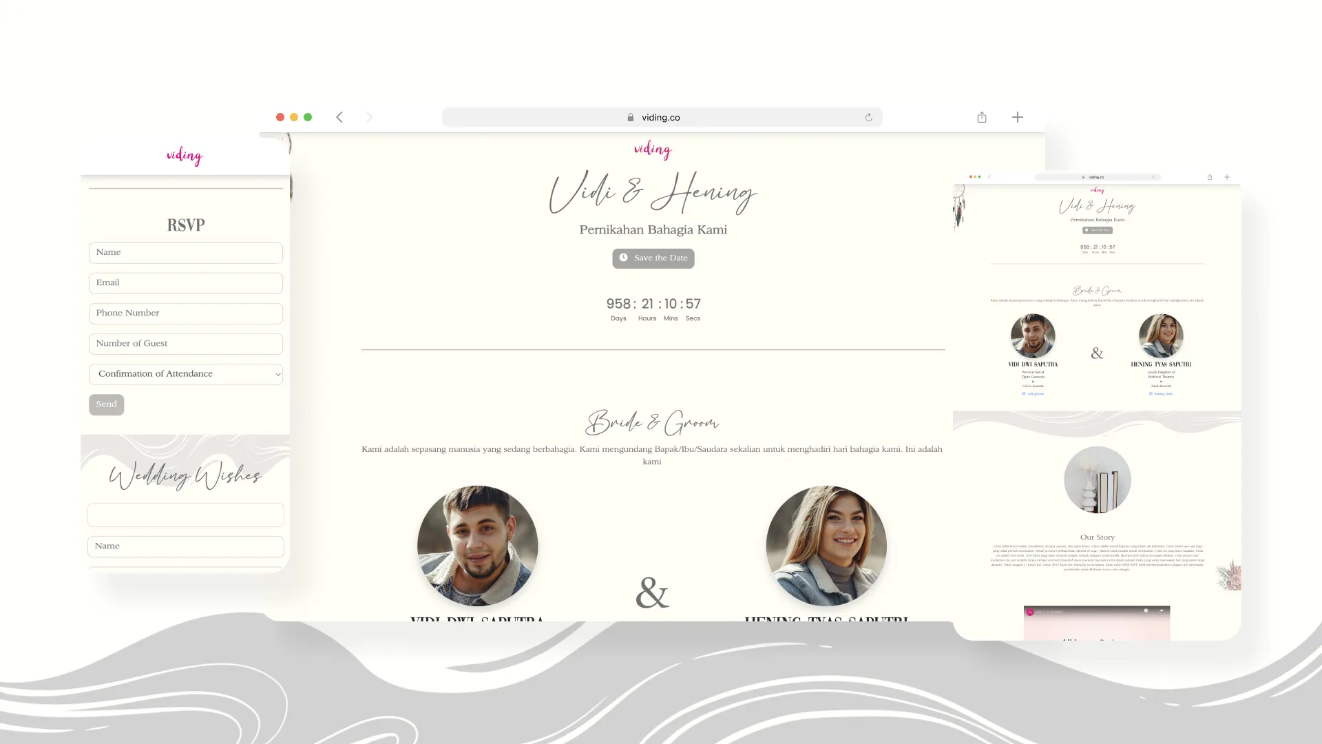Web Invitation Bertema Dream Letter