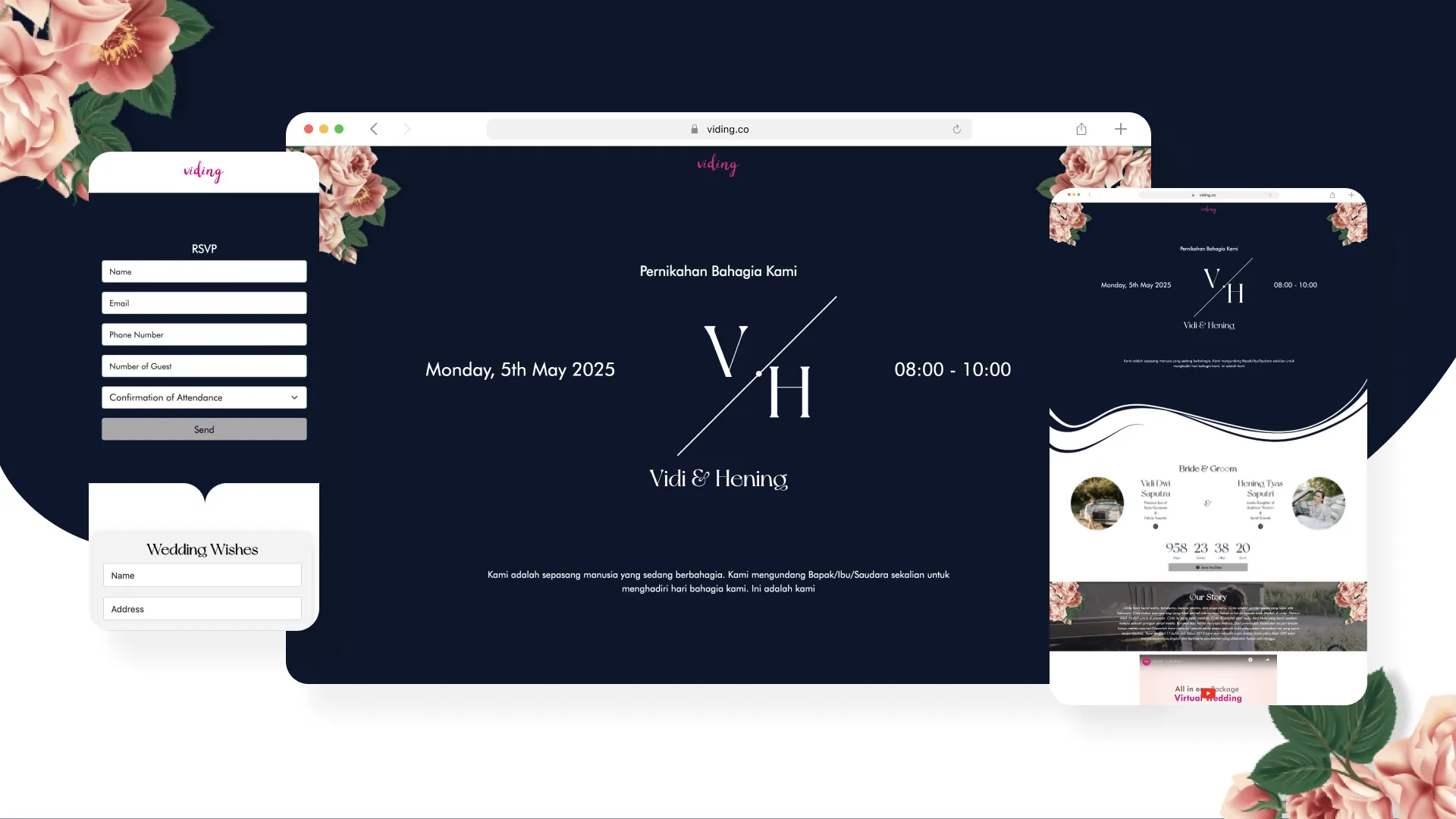 Web Invitation Bertema Noble