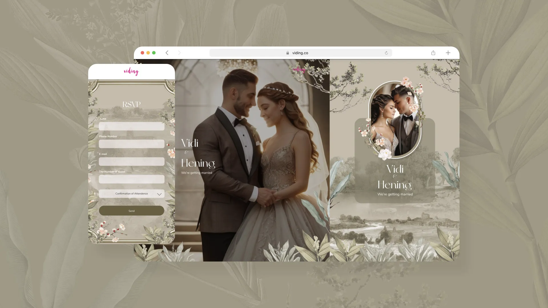 Web Invitation Bertema Hansel
