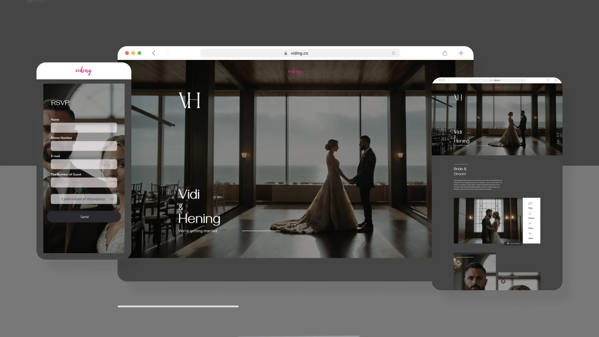 Web Invitation Bertema Line