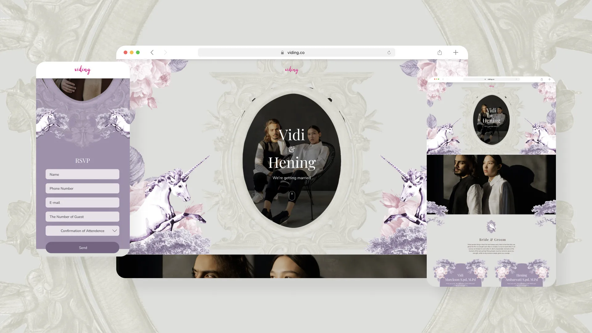 Web Invitation Bertema Fairytale