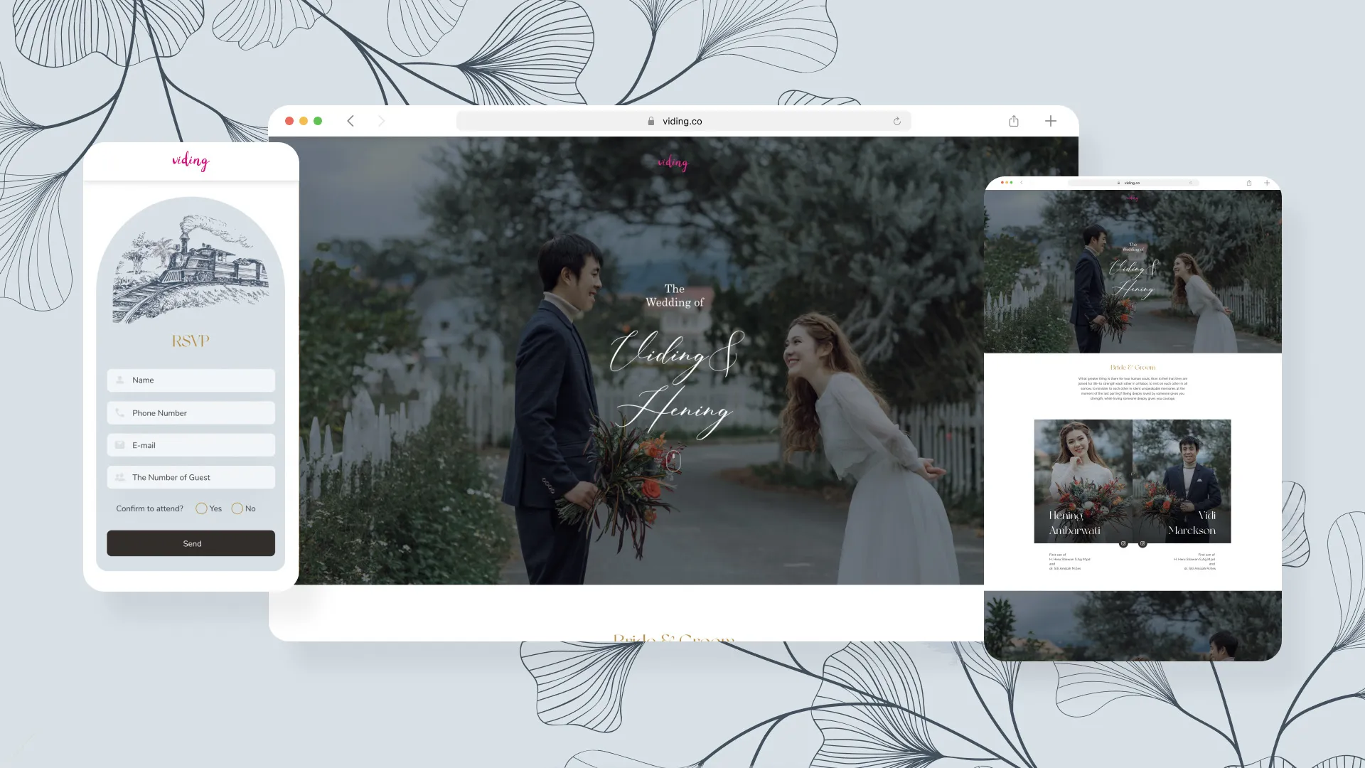 Web Invitation Bertema Treno