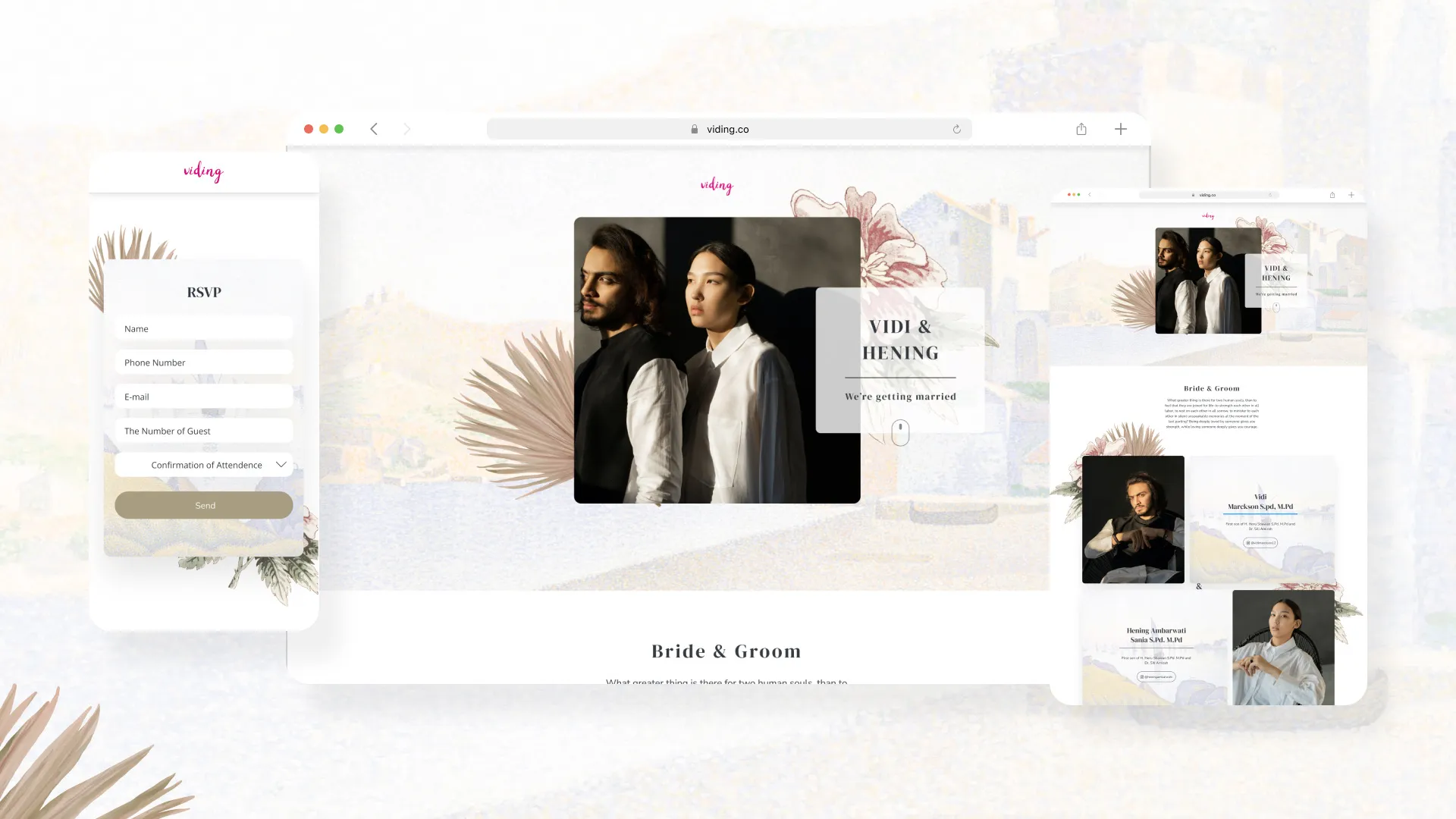 Web Invitation Bertema Shore
