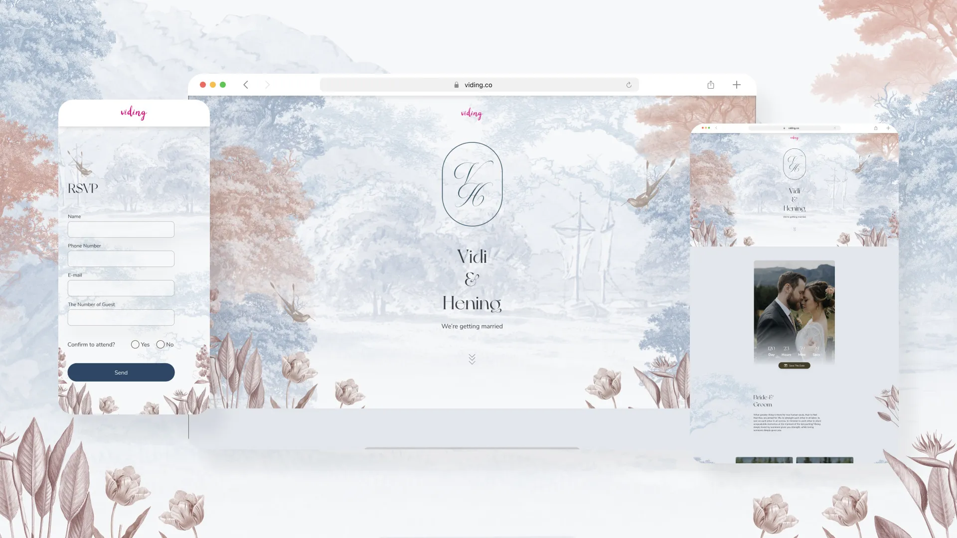 Web Invitation Bertema Halcyon