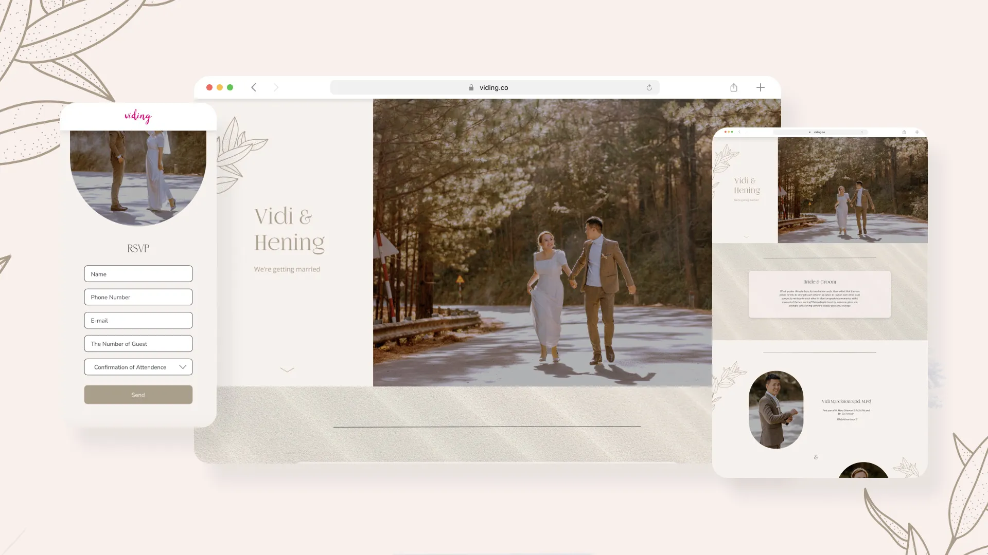 Web Invitation Bertema Sahara