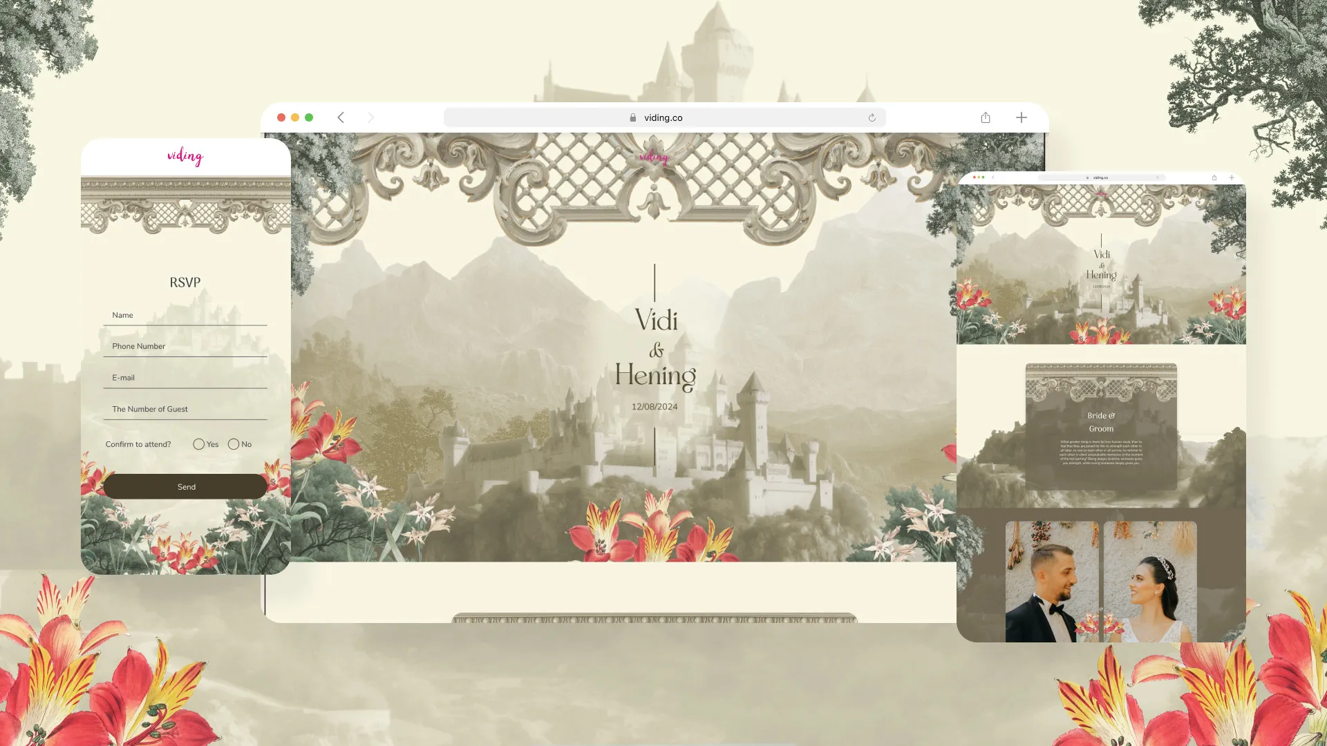 Web Invitation Bertema Closehart