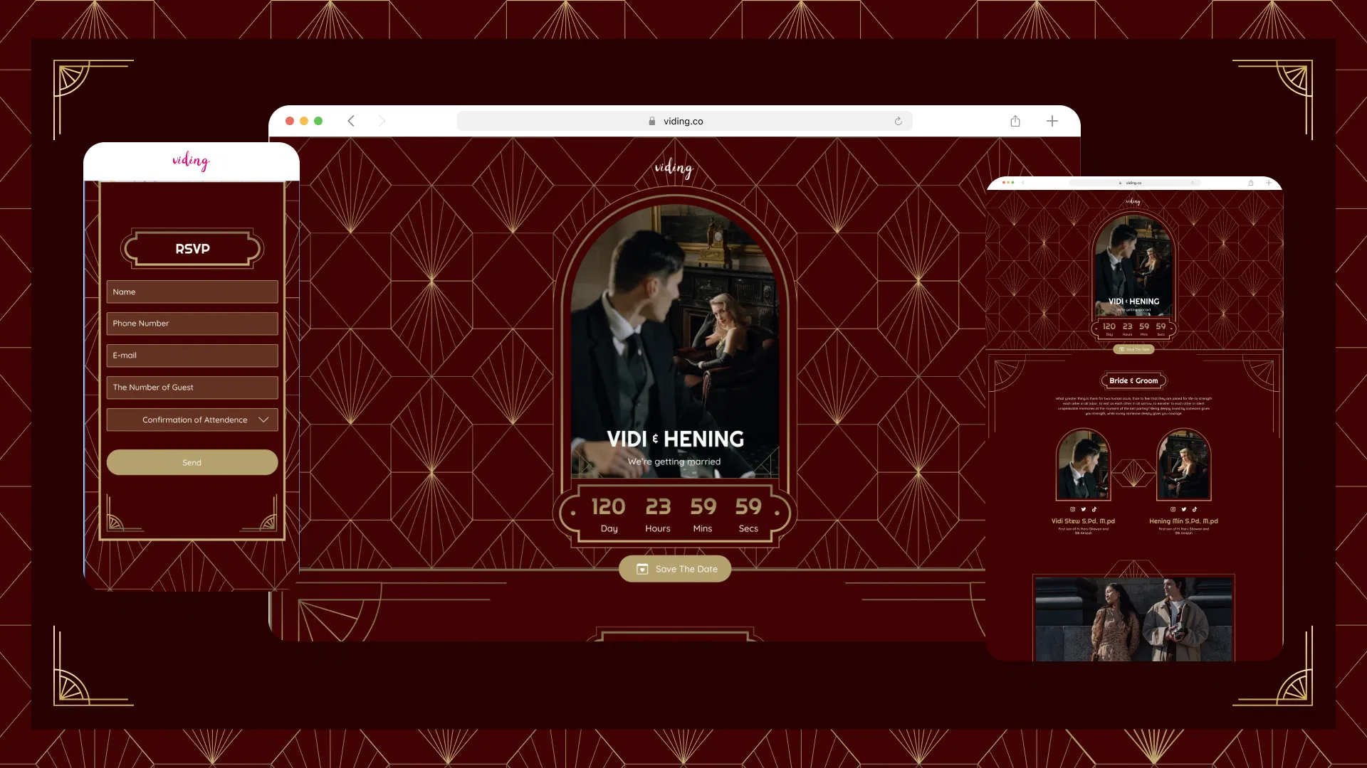 Web Invitation Bertema Deco
