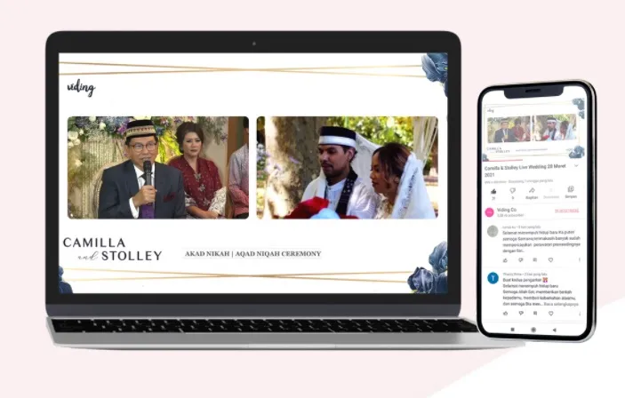 Sejuta Manfaat Pernikahan dengan Live Streaming